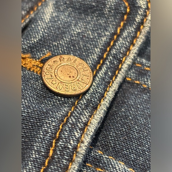 Ralph Lauren Girls Denim Trucker Jacket - Picture 2 of 7